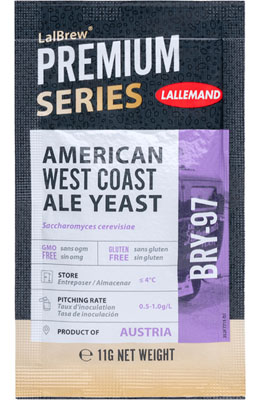 Lallemand LalBrew BRY-97 - American West Coast Ale Yeast 11 g