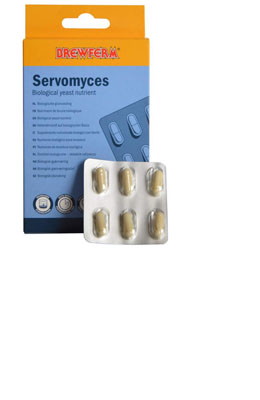 Servomyces - pożywka dla drożdży w kapsułkach