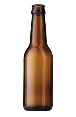 Butelka do piwa - szklana 0,33 l longneck - 40 szt.