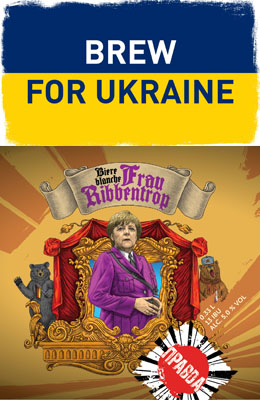 Brew For Ukraine - Frau Ribbentrop - Belgian Style Wit 12,5º BLG