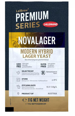 Lallemand LalBrew Novalager Modern Hybrid Lager Yeast 11 g