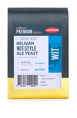 Lallemand LalBrew Wit Belgian Wit-Style Ale Yeast 500 g