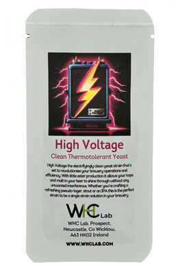 WHC Lab High Voltage - Dry Electrifyingly Clean Thermo Tolerant Yeast - 11 g