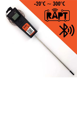 RAPT - Termometr Bluetooth - od -20 do 300*C - sonda HTC 20cm