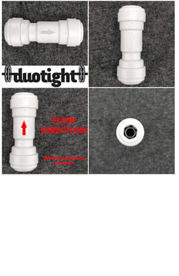 Duotight - 9,5 mm (3/8 cala) - zawór zwrotny - push-in