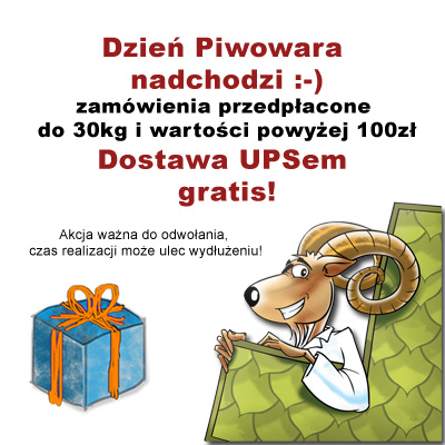 2018.05.25 - Dzien Piwowara - skorzystaj z bezplatnej dostawy UPS!